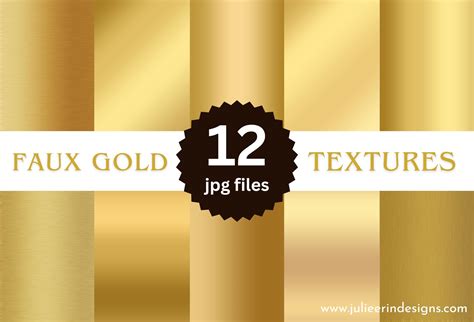 Faux Gold Gradient Textures - Julie Erin Designs