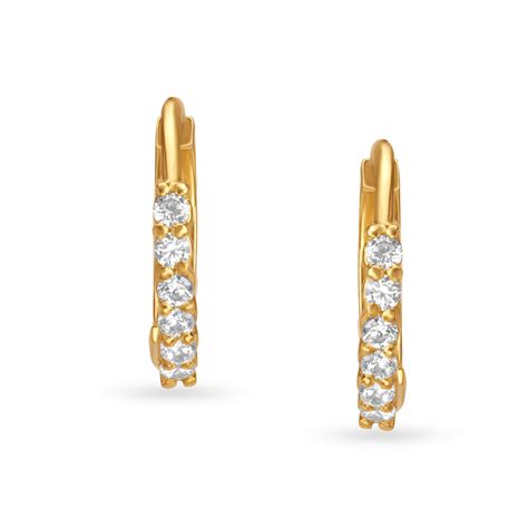 Huggies Earrings | Gold & Diamond Huggies Earrings Online
