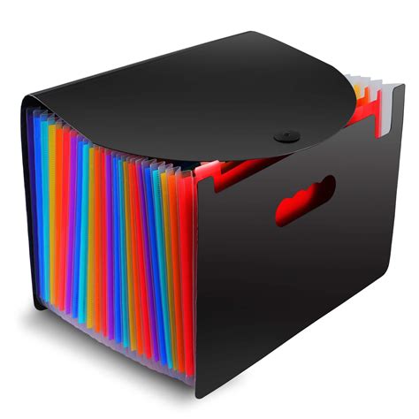 24 Pockets File Folder Gray Letter Size | Desertcart INDIA