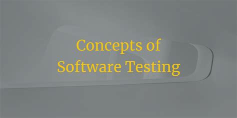 Image result for Software Testing Concepts