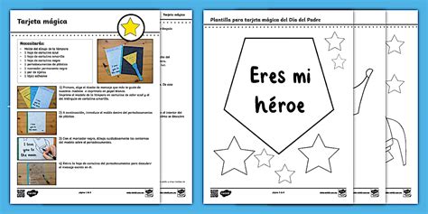 Día del Padre -Tarjeta (teacher made) - Twinkl