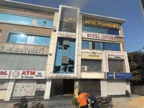Fire breaks out at Parishram Elegance complex in Science City