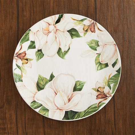 Buy Magnolia Ironstone Floral Print Dinner Plate - 28cm from Home ...