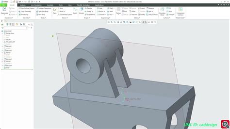 Image result for Creo Parametric 3D Modeling Tutorial