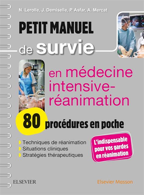 Buy Petit Manuel De Survie En Médecine Intensive-réanimation: 80 ...