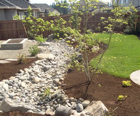 River Bed Landscaping Dry Creek A Dry Creek Bed, For Beauty And