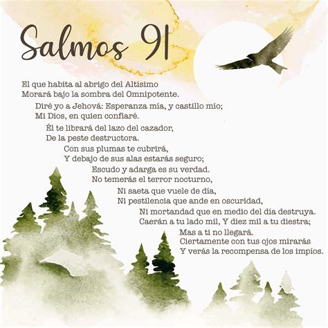 Oración Salmo 91 Escrito | Salmo 91: Salmo para dormir – QYUGRM