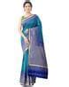 Buy Blue Sarees for Women by Anjaneya Sarees Online | Ajio.com
