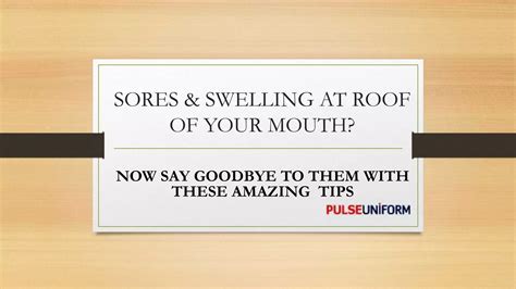 Why Is The Roof Of My Mouth Swelling | Detroit Chinatown