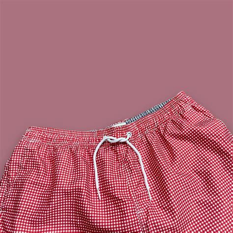 🐠 Mens Gingham Swimming Shorts 🐠 Great condition.... - Depop