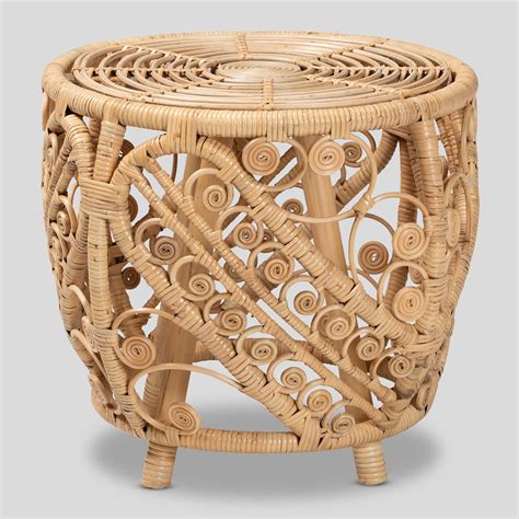Modern Bohemian End Table – bali & pari