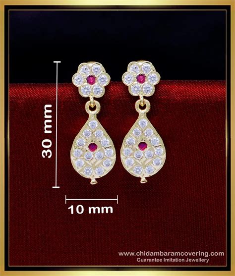 Buy Traditional Gold Design Impon Earrings Online Shopping