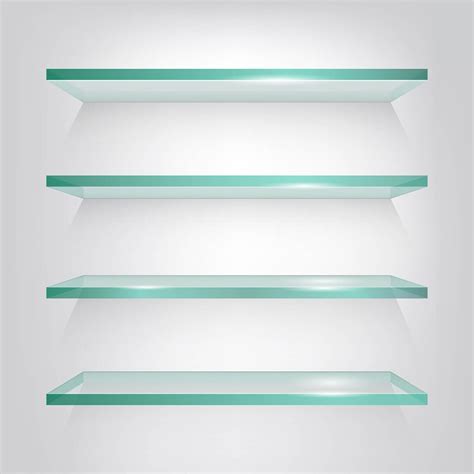 Glass Display Shelves | Glass Cabinet & Wall Shelf Unit