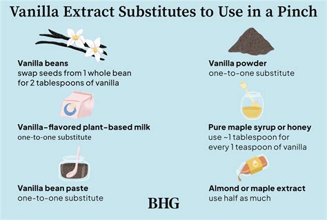 6 Vanilla Extract Substitutes to Use When You Run Out