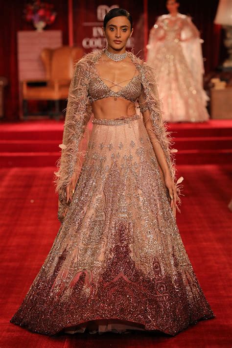 Joslyn “ Shimmer Tulle Bridal Lehenga Set