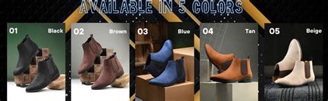 Buy HiREL'S Men's Premium Suede Chelsea Ankle Boots|Soft Cushioned ...