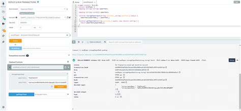 Remix Ethereum Write Smart Contract 的图像结果