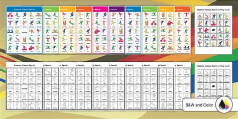 Olympics Bingo | Summer Games | Twinkl USA