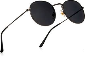 Buy ROYAL SON Round Sunglasses Black For Men & Women Online @ Best ...