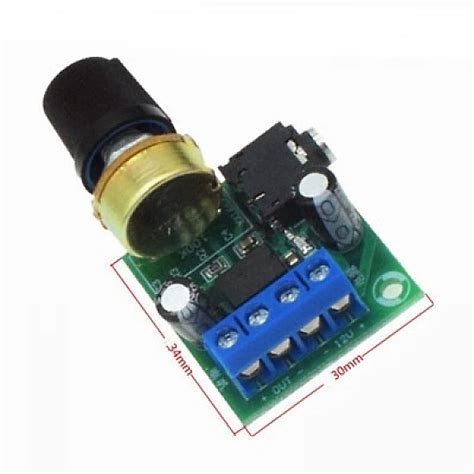 YX1667 LM386 Amplifier Board - 3V-12V Mini Audio Module