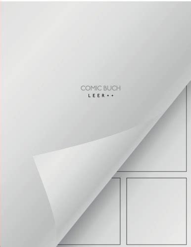 Comic Buch - leer++: leeres Buch mit Comic Raster zum Selberzeichnen ...