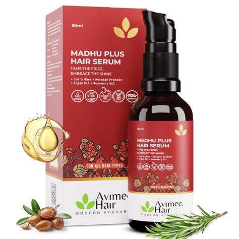Buy Madhu Plus Hair Serum | Best Serum for Smooth & Frizz-Free Hair