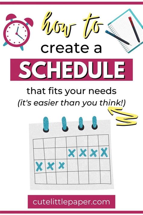 Image result for Create Schedule