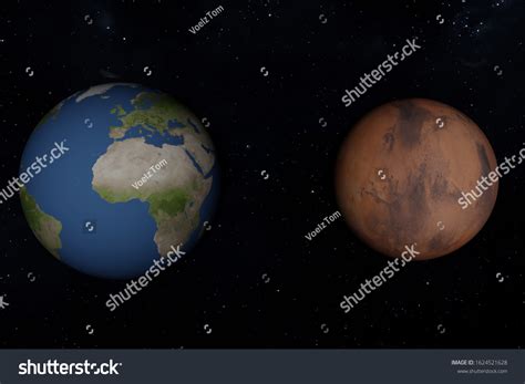 Earth And Mars Size