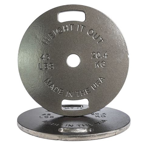 GIVEAWAY: New 45lb Clear-Coated Cast Iron Plates