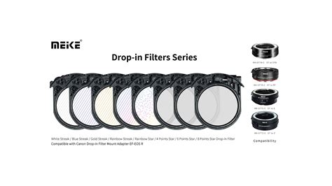 Meike releases Drop-in Filters for the Canon EF-EOS R adapter - Newsshooter