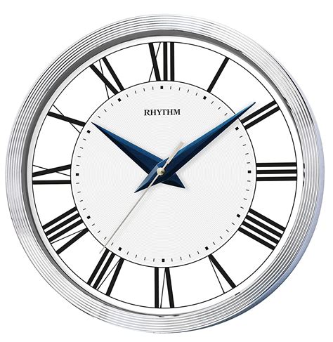 Buy RHYTHM (Japan Plastic Round Clock Value Added Wall Clock 3D ...