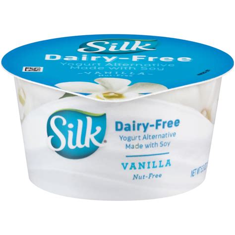 Silk Dairy Free Smooth & Creamy Vanilla Yogurt Alternative 5.3oz Cup ...
