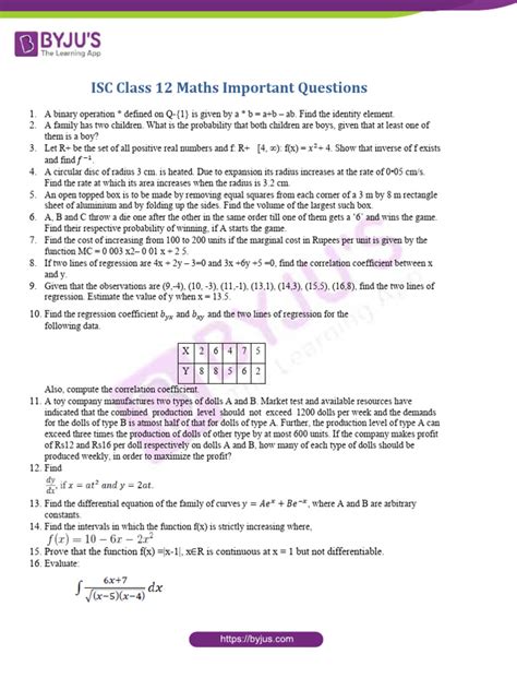 Image result for ISC Class 12 Complexity Questions