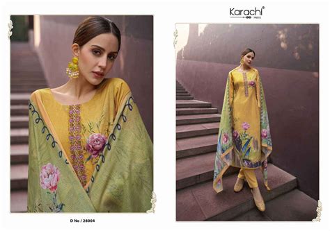 KARACHI PRINTS NAAYAAB LADIES DESIGNER SUITS