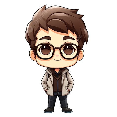 How To Draw Anime Boy With Glasses