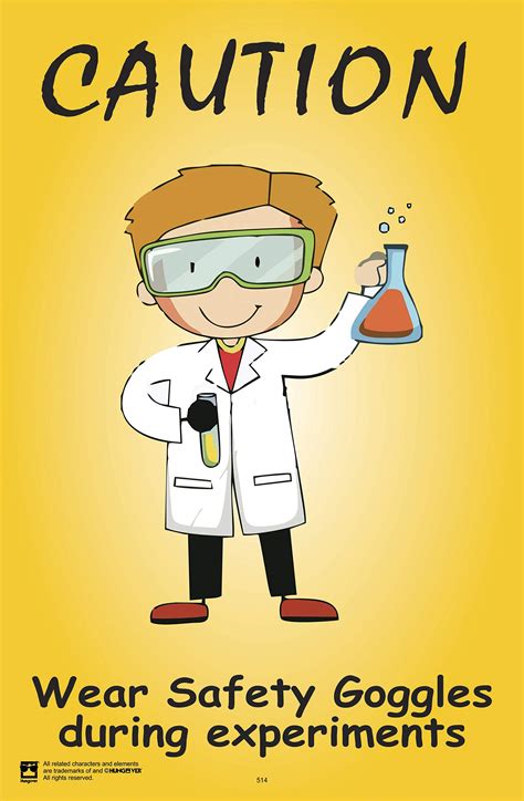 Wear Safety Goggles Poster at Jason Lindstrom blog