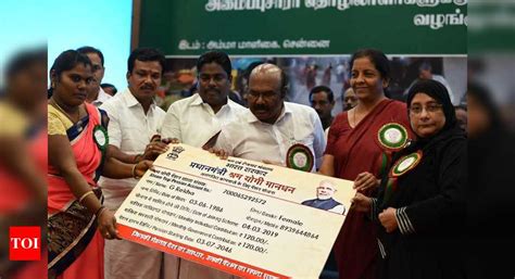 Nirmala Sitharaman launches PM-SYM in Tamil Nadu | Chennai News - Times ...