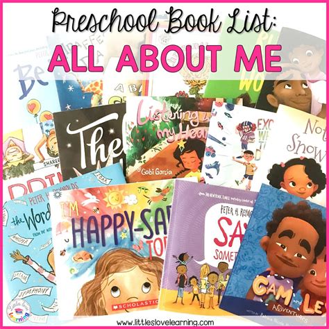 I Love Me! All About Me Books for Preschool & Pre-K