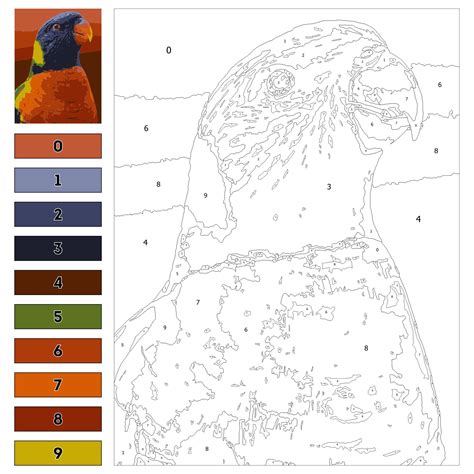Hard color by number coloring pages 10 free pdf printables – Artofit