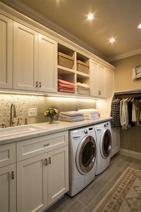 20+ Inspiring Laundry Room Lighting Ideas