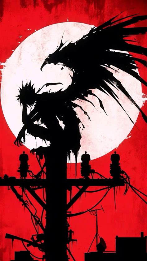Ryuk art | Ryuk wallpapers, Ryuk silhouette, Anime wallpaper 4k hd