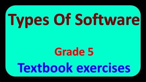 Image result for Class 5 Types of Software