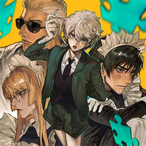 near, halle lidner, stephen gevanni, and anthony rester (death note) drawn by mvrl | Danbooru