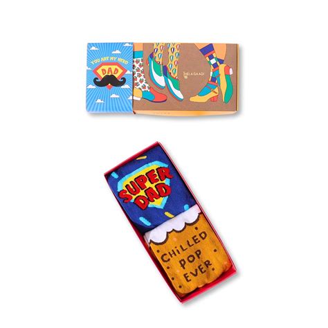 Buy THELA GAADI Colourful and Quirky Socks Father's Day Gift for Dad ...