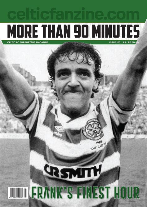 More than 90 Minutes Issue 123 E-Zine - Celtic Fanzine