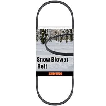 Replacement 954-0456 754-0456 Snowblower Drive Belt fits Two-Stage MTD ...