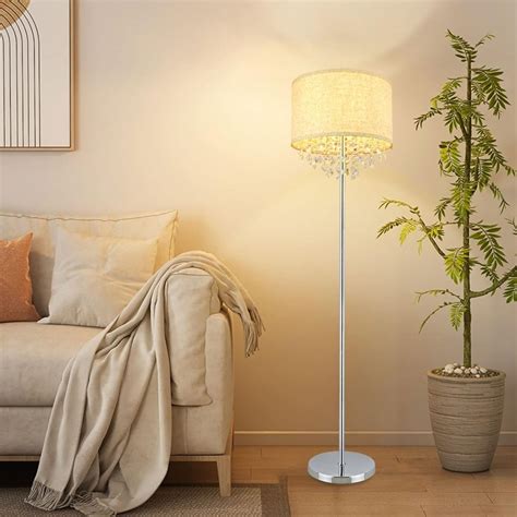 Crystal Floor Lamp Living Room