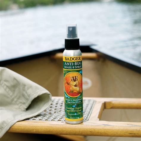Badger Bug Spray, Organic Deet Free Mosquito Repellent with Citronella ...