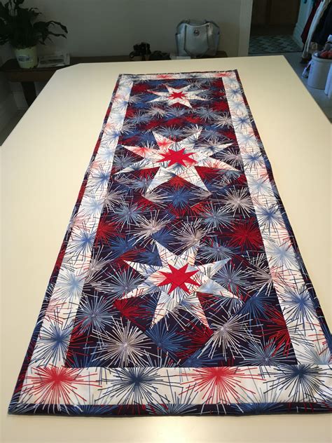 4Th Of July Table Runner Pattern Free