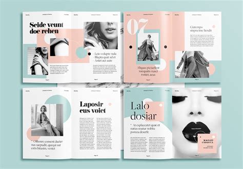 Image result for InDesign Magazine Layout Design Template